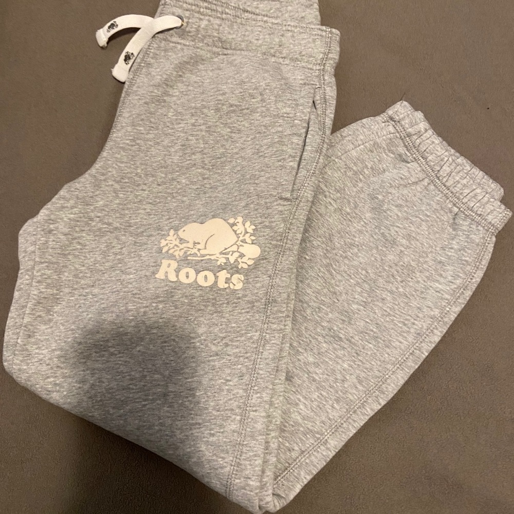 Roots Light Grey Sweatpants